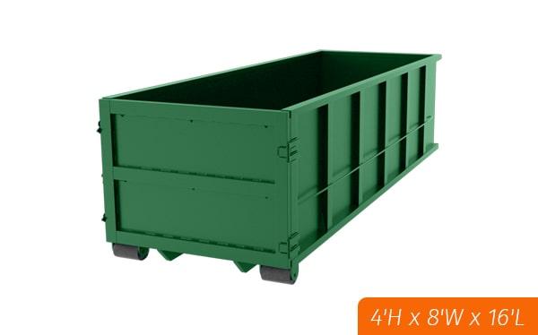 depending on availability, we can usually deliver a fifteen yard dumpster within 24-48 hours